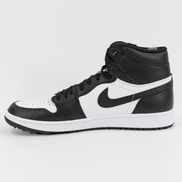 Air Jordan 1 High Golf \'Panda\' DQ0660-101 Spikeless Cleats size 14
